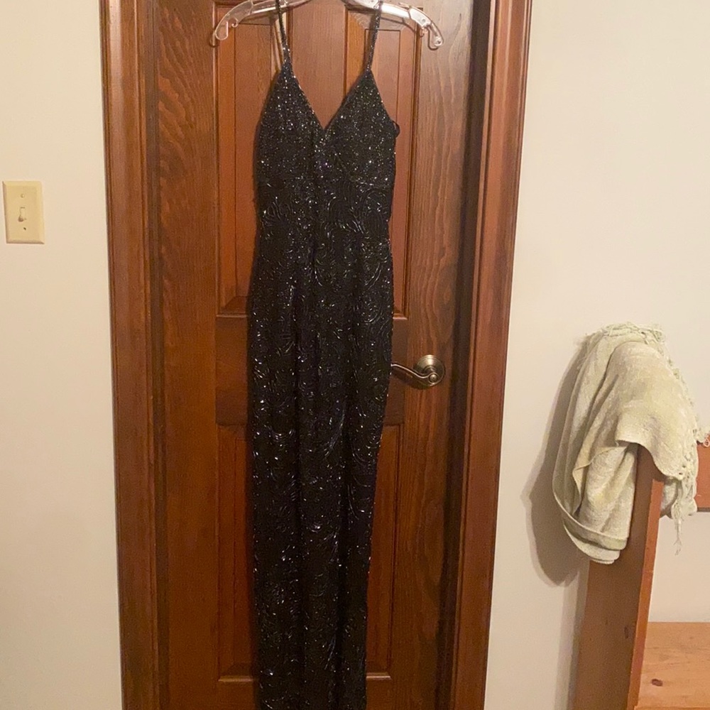 COPY - Black beaded gown